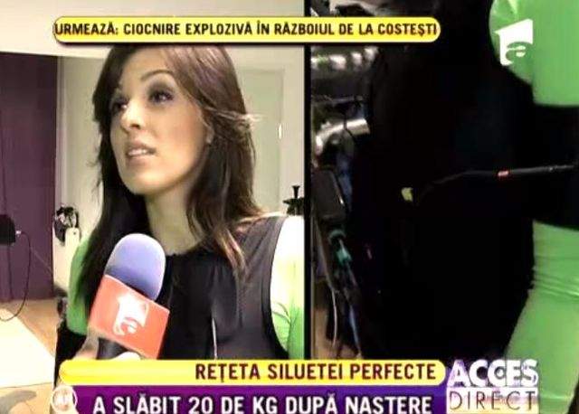 Uite cum a slăbit Diana Bişinicu 20 de kilograme / VIDEO