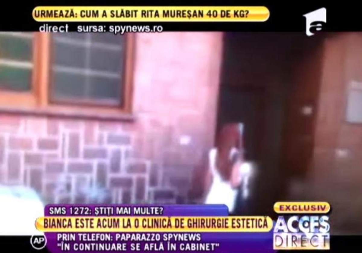 Apelează Bianca din nou la bisturiu? Roşcata se află la o clinică de chirurgie estetică / VIDEO