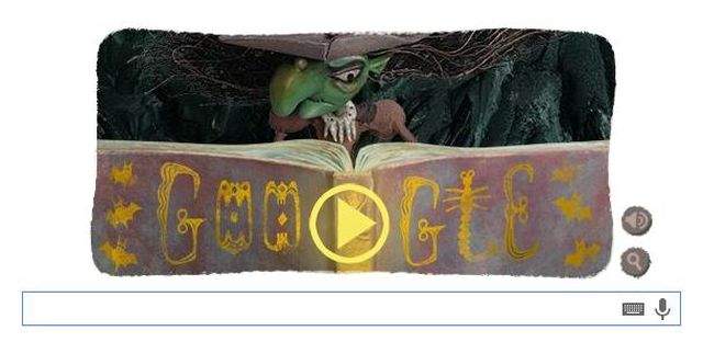 Intră să vezi cum sărbătoreşte Google Halloween-ul! / VIDEO