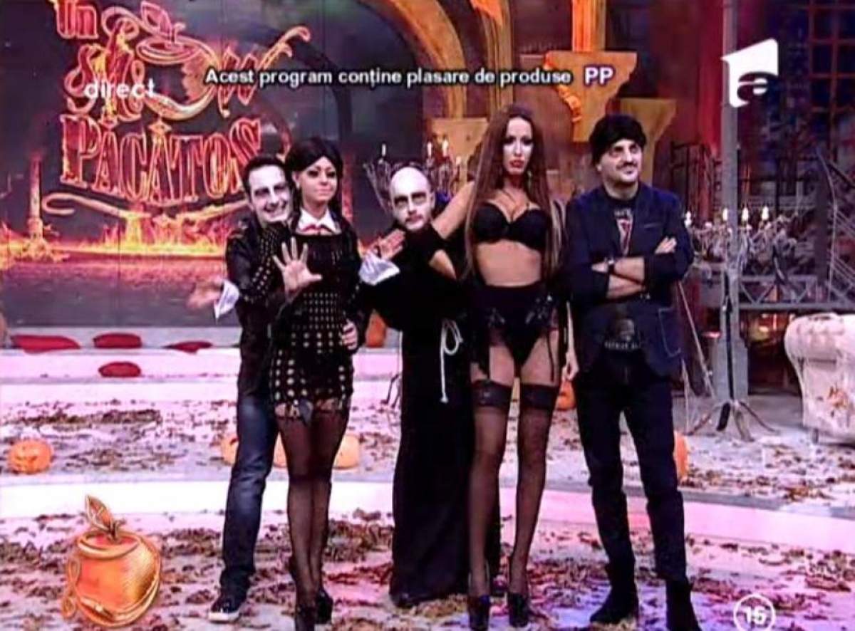 "Păcătoşii" s-au transformat în familia Addams! Deghizările sunt INCREDIBILE!