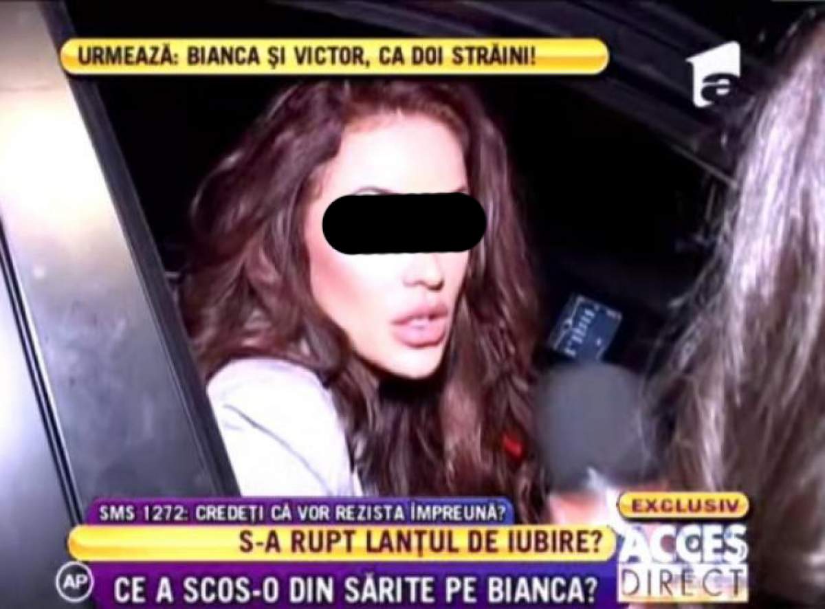A "ruginit" deja lanţul de iubire dintre Bianca şi Victor? / VIDEO