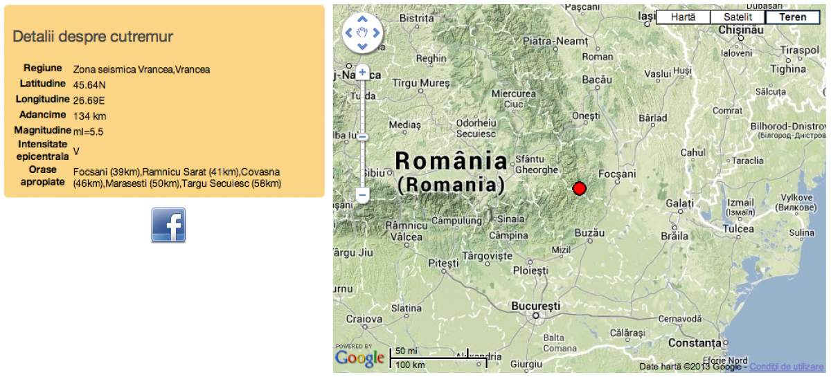 UPDATE: Cutremur în România! Seismul a ZGUDUIT serios și Capitala. Vezi ce intensitate a avut și unde s-a produs! / VIDEO