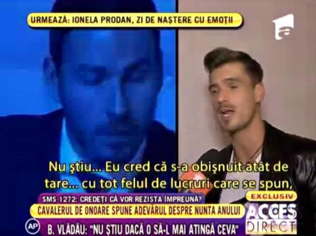 Vlădău: "La nuntă a intrat foarte multă lume necunoscută"