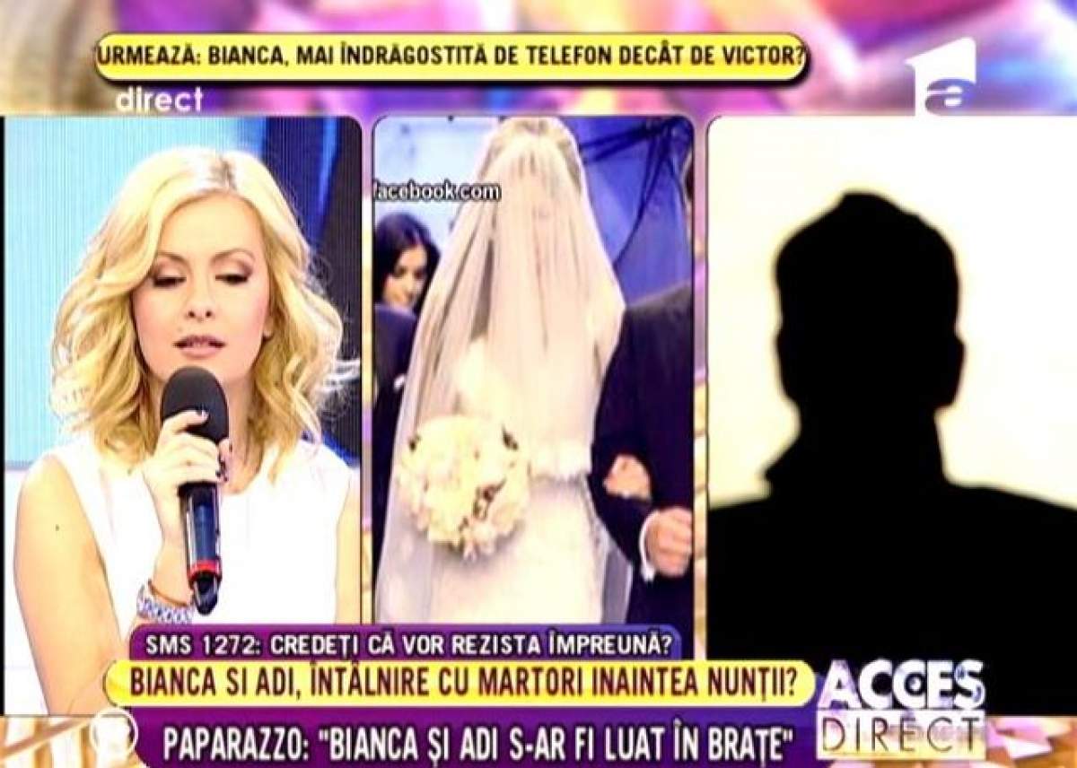 Paparazzo: "Bianca şi Adi s-ar fi luat în braţe" / VIDEO