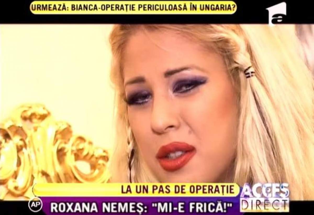 Roxana Nemeş: "Mi-e frică!" Vezi ce a păţit artista!