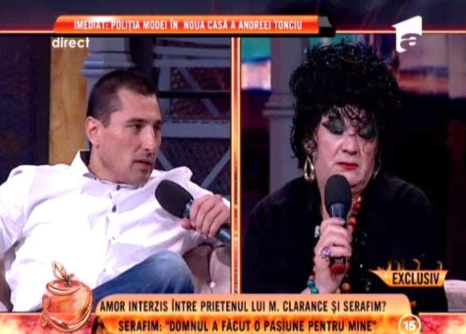 VIDEO Serafim răspunde atacurilor lui M. Clarance: "Dacă faci masaj cuiva, nu înseamnă că ai o relaţie!"