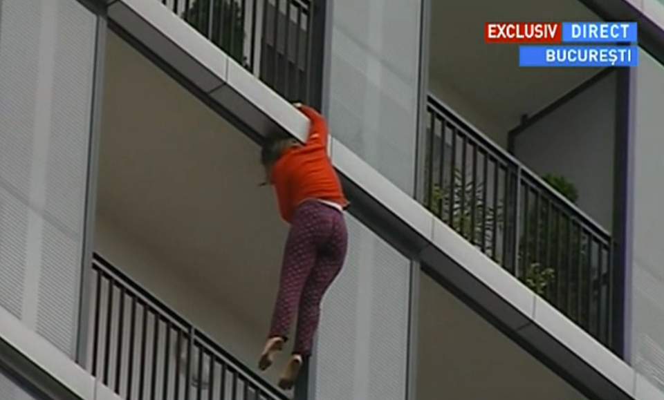 Sinucigaşa a trecut prin balconul lui What's Up! "Am fost convins că este o farsă! Aşteptam să apară cineva cu un tort!"