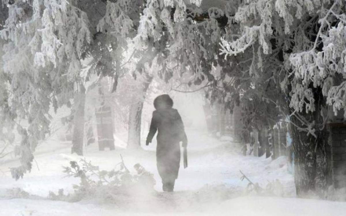 Cea mai rece iarnă din ultimii 100 de ani începe să îşi facă simţită prezenţa în România! Temperaturile au coborât până la minus 11 grade Celsius