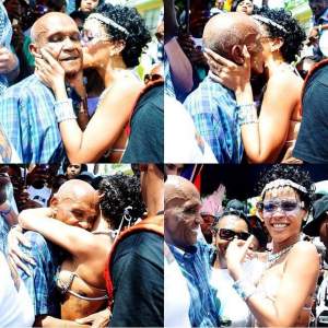 Milioane de bărbaţi s-au panicat imediat! Rihanna a fost surprinsă în timp ce săruta cu foc un bărbat mult mai în vârstă decât ea