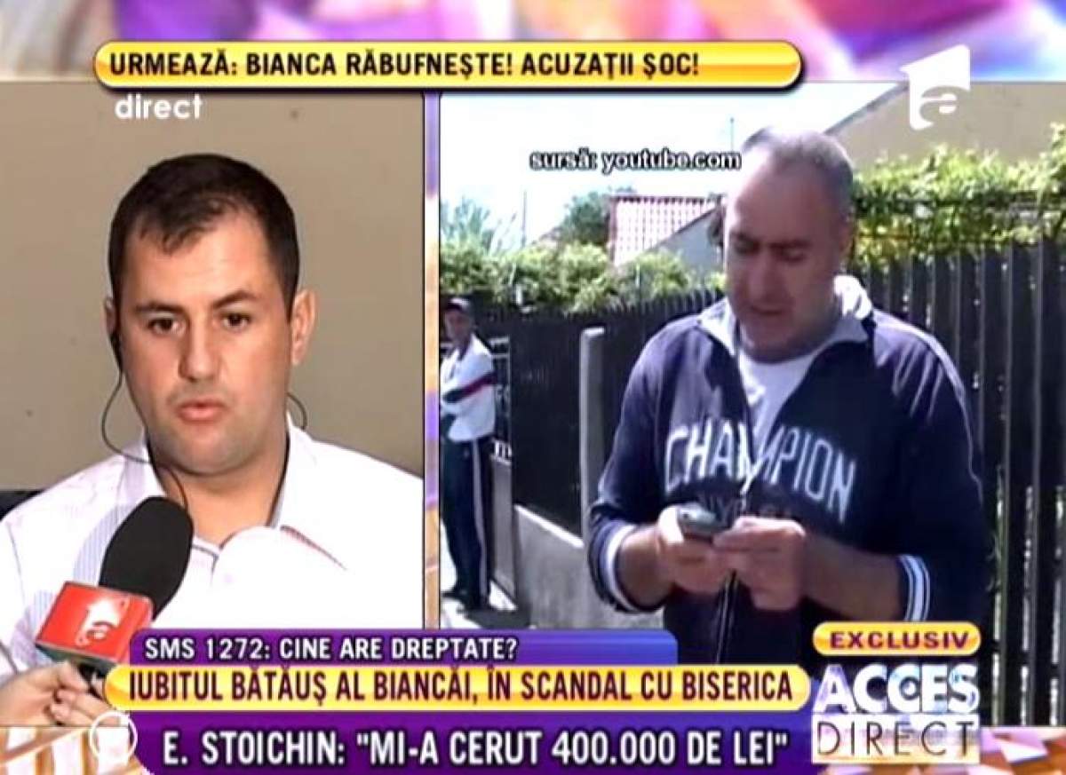 Preotul Stoichin: "Îmi e teamă pentru familia mea! Lumea ştie cine e Coco Păun!"