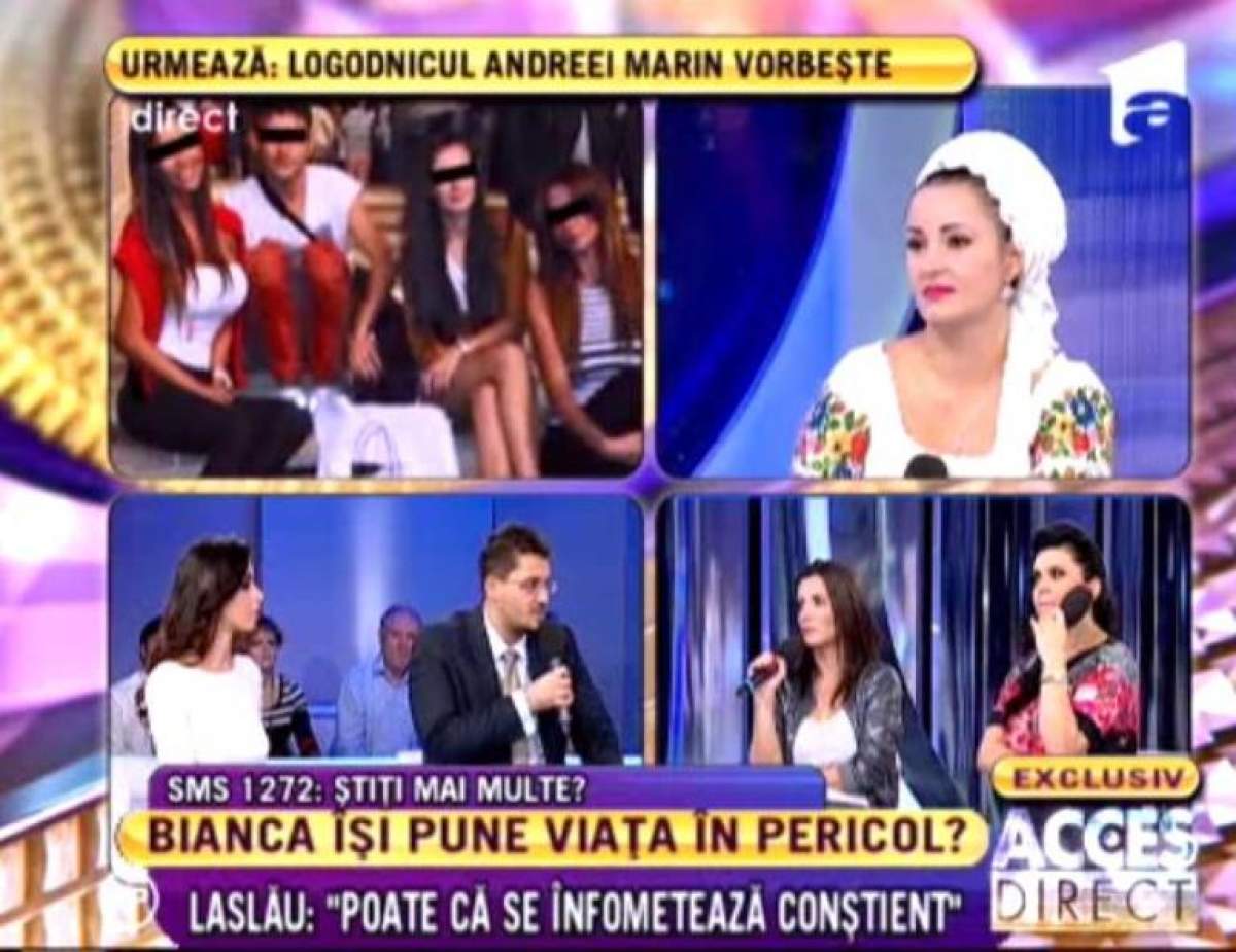 Mara Bănică: "Bianca şi-a comandat doi morcovi cruzi"