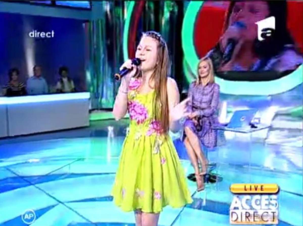 VIDEO Oana, fata care a topit România cu glasul ei! Uite cum cântă în ruseşte