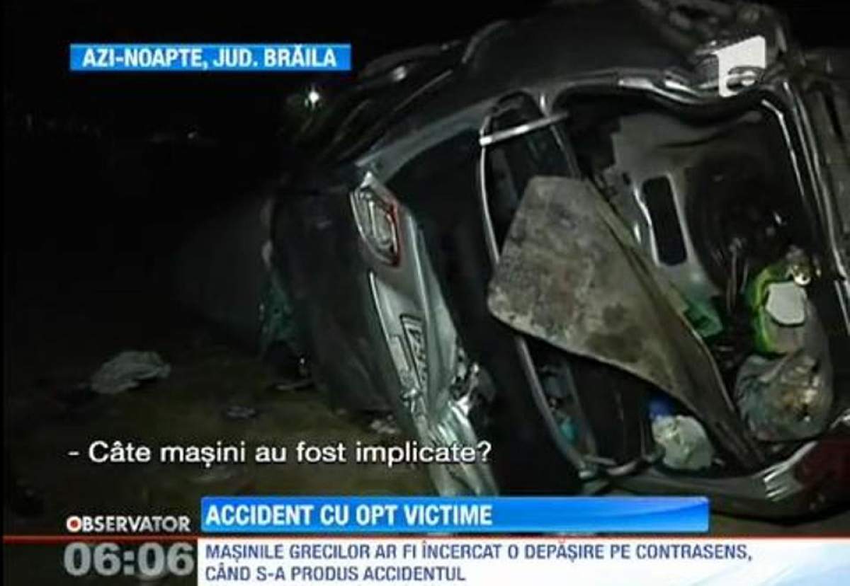 Un copil a ajuns în comă la spital în urma unui accident rutier! Alte opt persoane au fost rănite / VIDEO