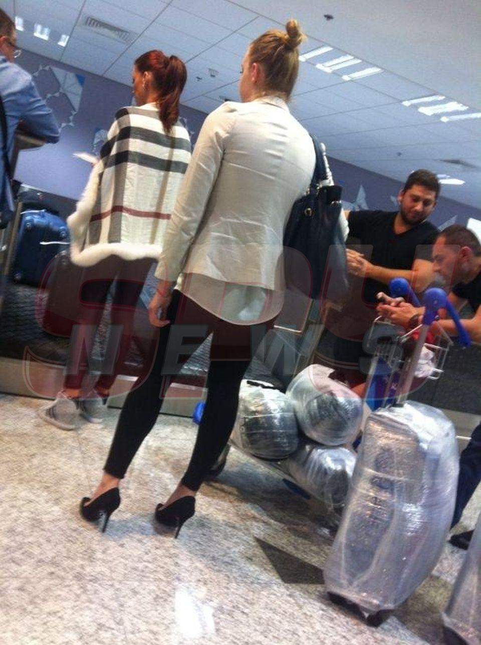 Imagini surprinse cu puţin timp în urmă. Bianca pe aeroportul din Dubai