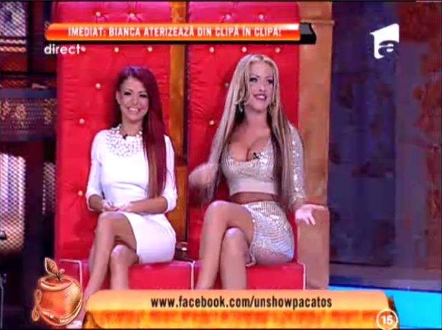 VIDEO Ana Maria Mocanu fără sutien, iar Loredana Chivu cu decolteul visat de toţi bărbaţii! Aşa s-au prezentat "păcătoasele" în această seară