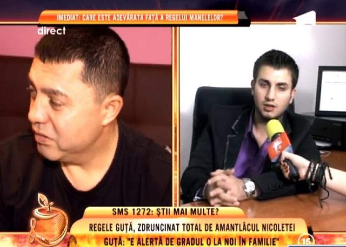 VIDEO Impresarul lui Guţă spune tot adevărul: "Nicolae este impulsiv verbal"