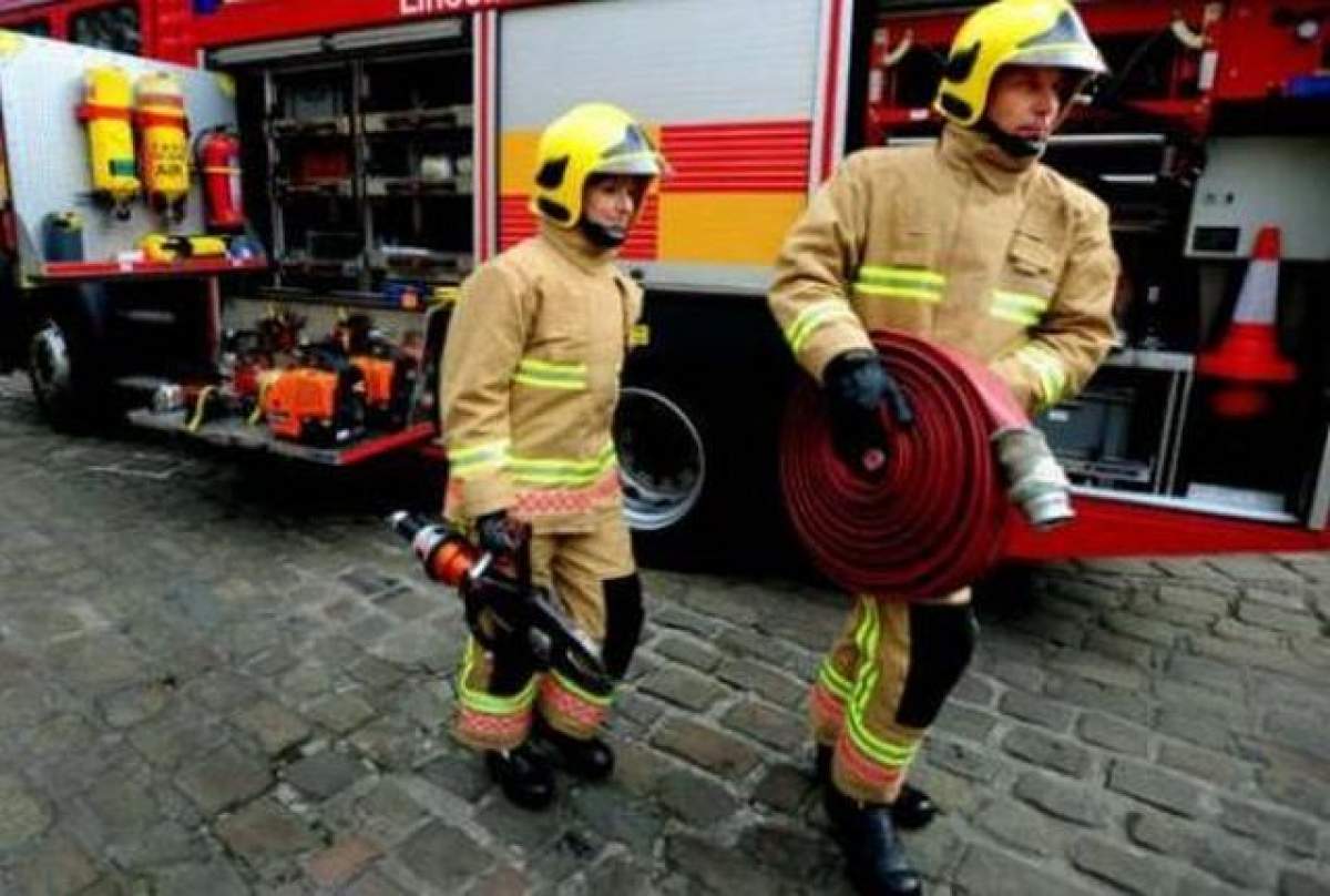 INCENDIU la un supermarket din Capitală. A fost necesară evacuarea tuturor persoanelor