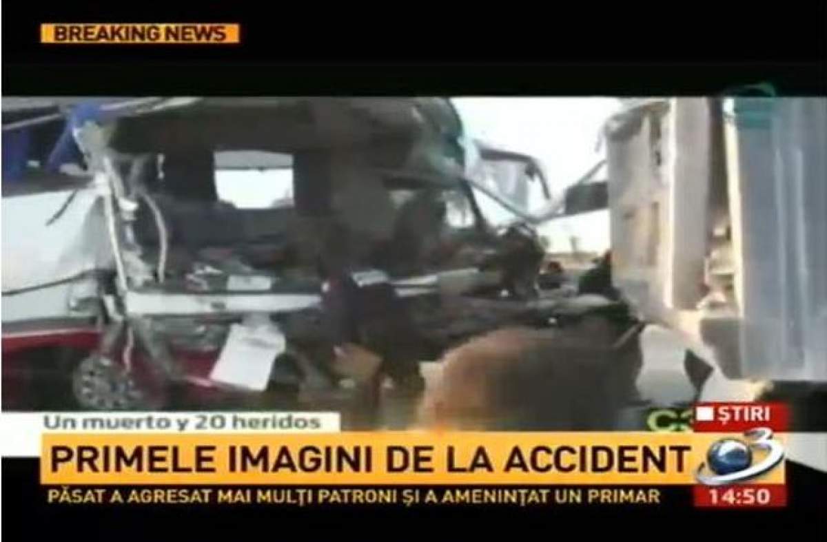 UPDATE Accident teribil! Zece români au fost răniţi într-un grav accident în Mexic
