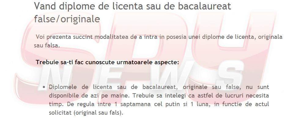 Poliţia Română, umilită de un falsificator de diplome!