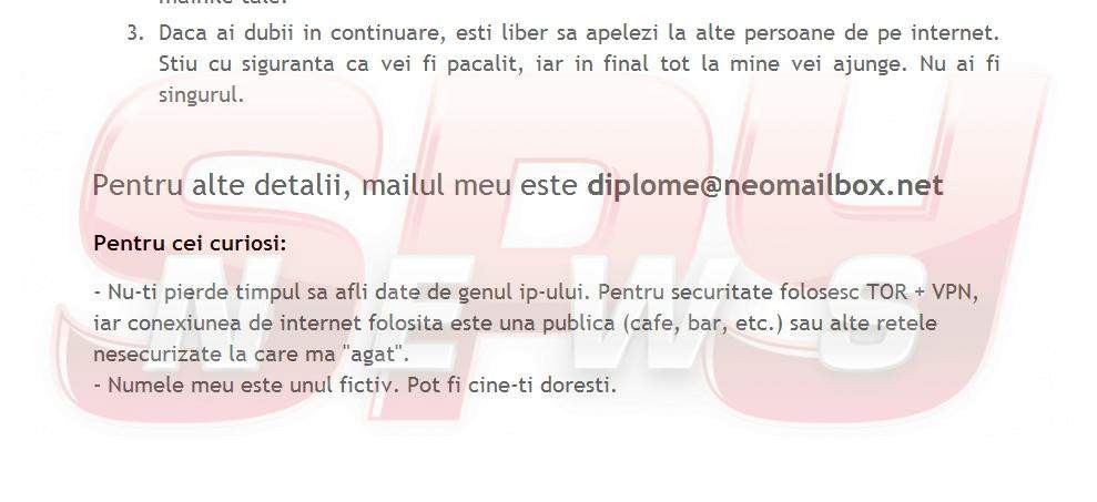Poliţia Română, umilită de un falsificator de diplome!