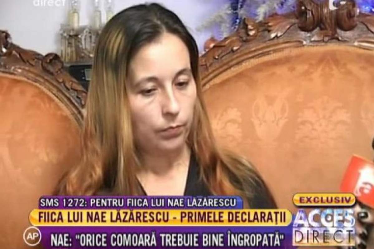 VIDEO INCREDIBIL! Fiica secretă a lui Nae Lăzărescu face primele declaraţii! Uite cât de bine seamănă cei doi
