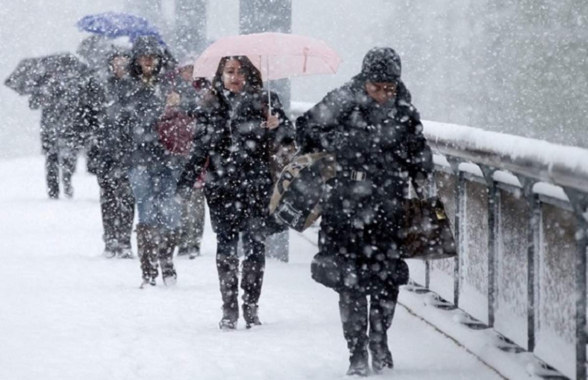 Se întorc ninsorile! Gerul va pune stăpânire pe întreaga ţară