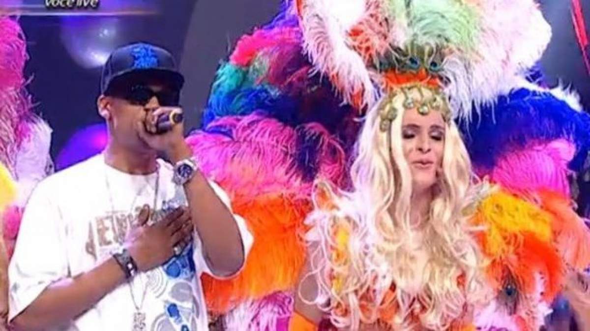 VIDEO Andrei Leonte a adus carnavalul pe scenă! Uite cum arată transformat în Andreea Bălan