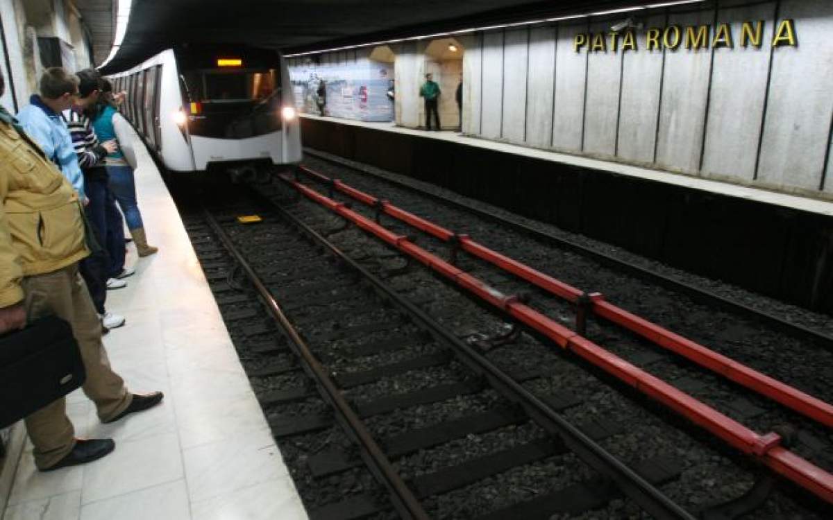 O persoană s-a aruncat în faţa metroului în Capitală! Traficul spre Piaţa Romană se desfăşoară cu dificultate