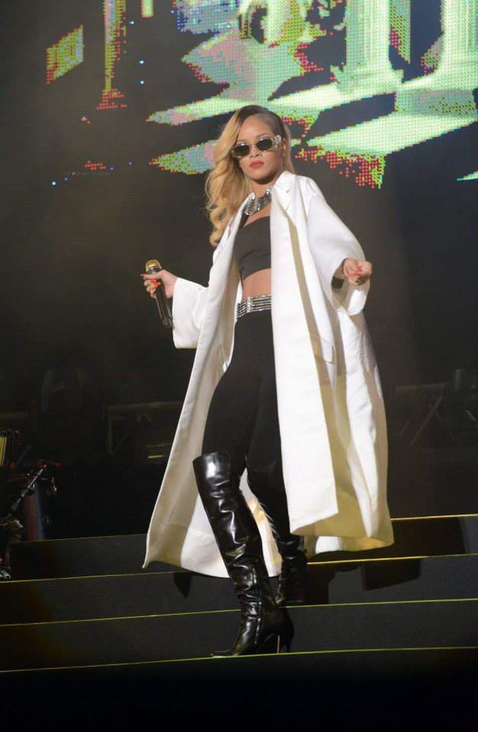 Rihanna, concert de senzaţie la Rabat! Intră să o vezi în acţiune
