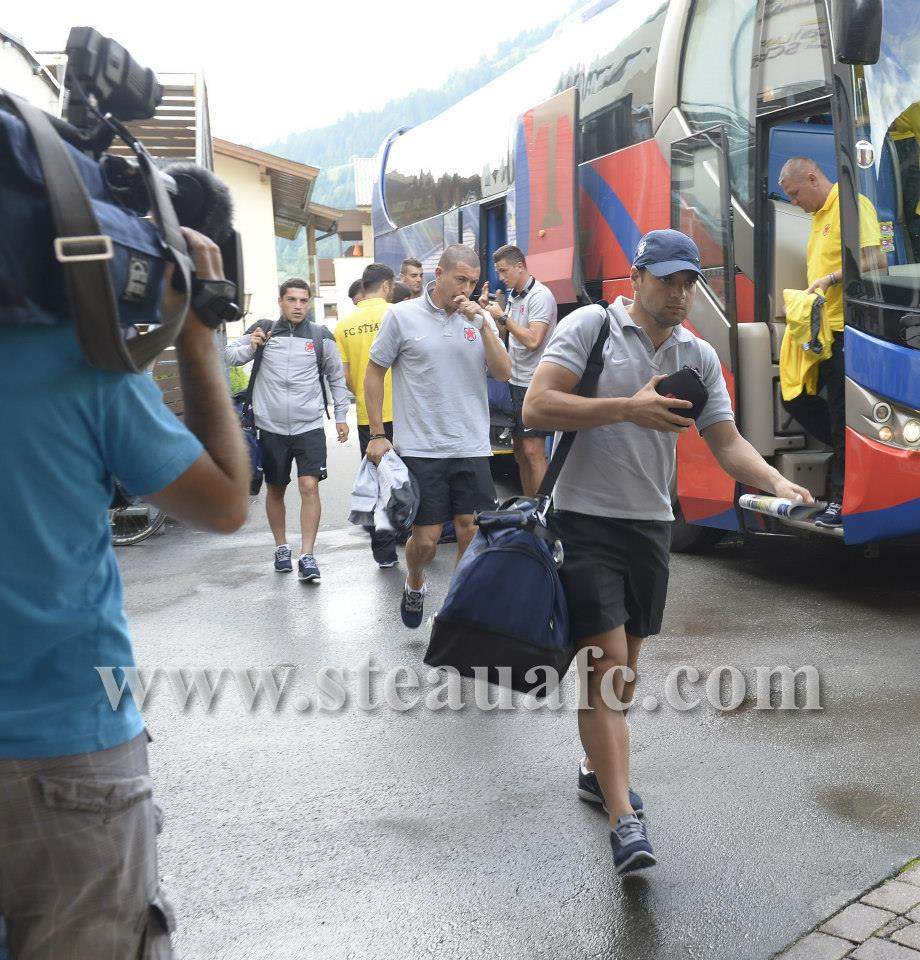 Reghe a ajuns cu Steaua la Westendorf / Foto