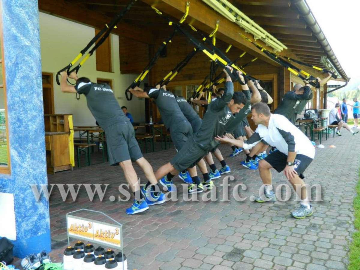 Antrenament la greu! Prima zi de foc pentru Steaua / Galerie foto