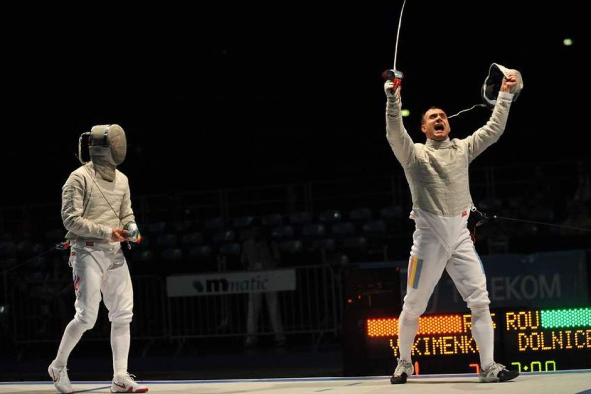 Încă o medalie de aur pentru România la Campionatele Europene de Scrimă de la Zagreb