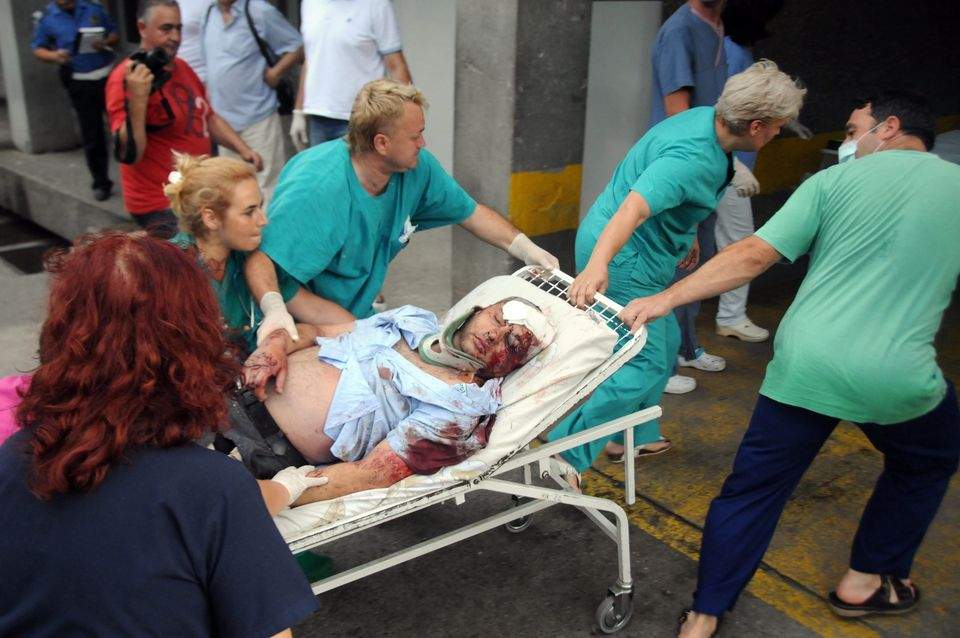 Tragedie în Muntenegru! Fotografii cutremurătoare de la accidentul în care 18 români au pierit. Atenţie, imaginile sunt şocante!  / Galerie foto
