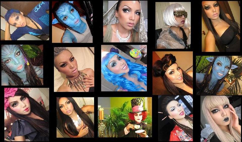 Cum crezi că ar fi arătat Michael Jackson dacă ar fi fost femeie? O tânără face senzaţie pe internet cu transformările ei! Galerie Foto