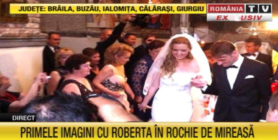 Roberta Anastase se căsătoreşte astăzi! Elena Udrea şi Elena Băsescu au strigat prezent! Vezi cine este marele absent al nunţii anului din lumea politică / Update