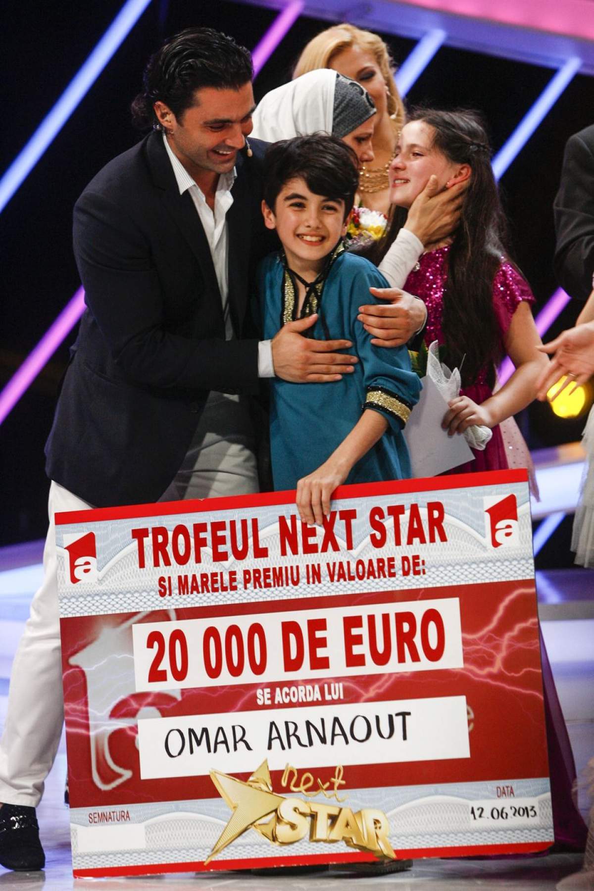 Omar Arnaout, câştigătorul "Next Star", a mai marcat un premiu!