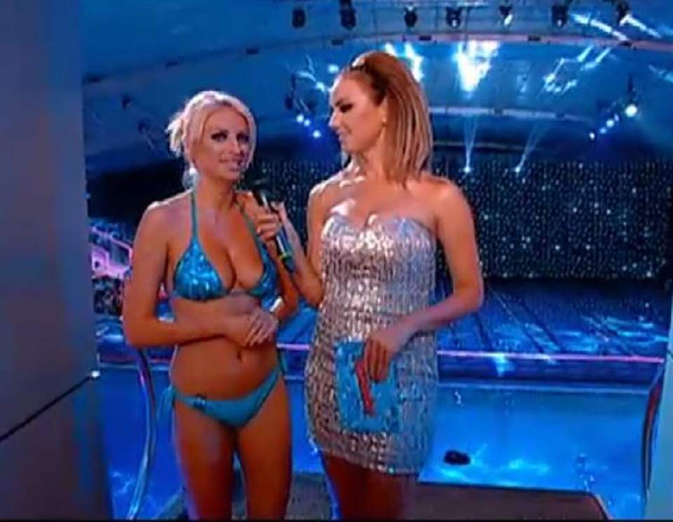 Sânziana Buruiană s-a îndrăgostit de antrenorul emisiunii "Splash! Vedete la apă"!