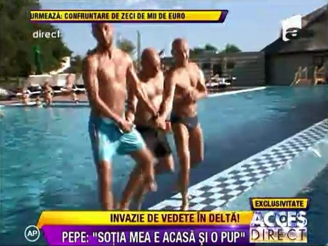 De trei zile e petrecere ca-n poveşti! Vezi cum se distrează Pepe fără soţie! Galerie Foto