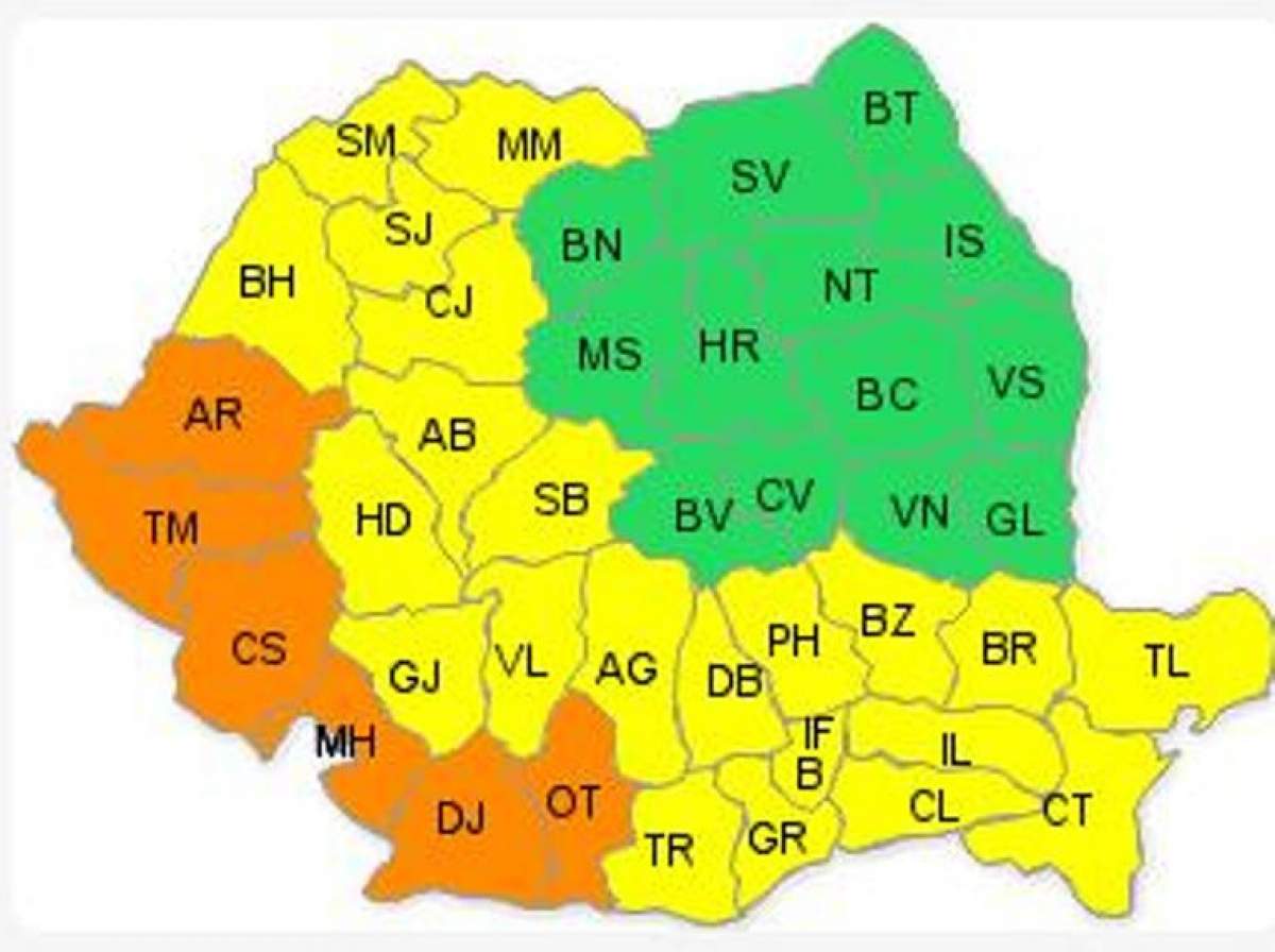 ROMÂNIA ARDE! Codul portocaliu s-a prelungit!