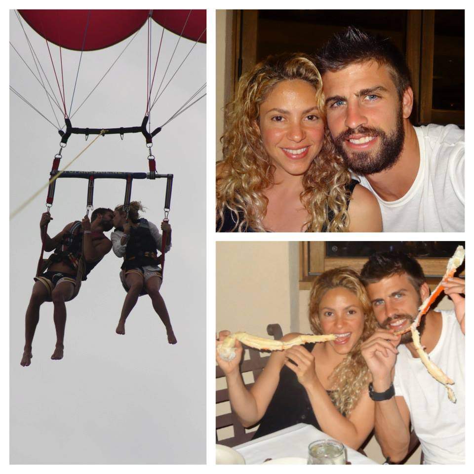 Shakira şi Gerard Pique sunt de nedespărţit! Iată imagini din vacanţa lor!