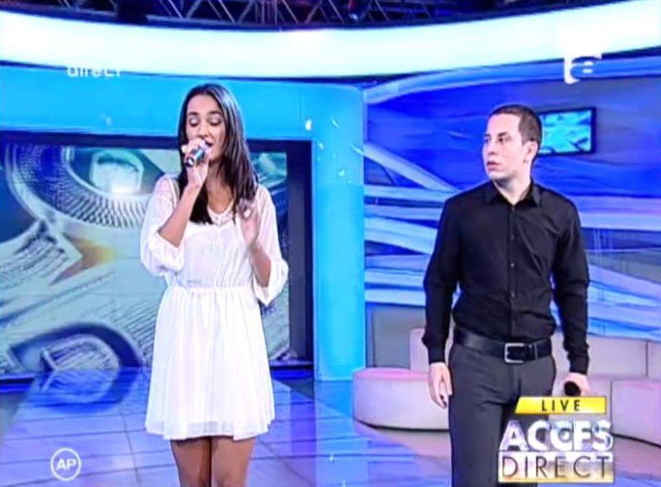 Ileana Popescu şi Mădălin Preda, un duet care a emoţionat sute de mii de oameni! / Video