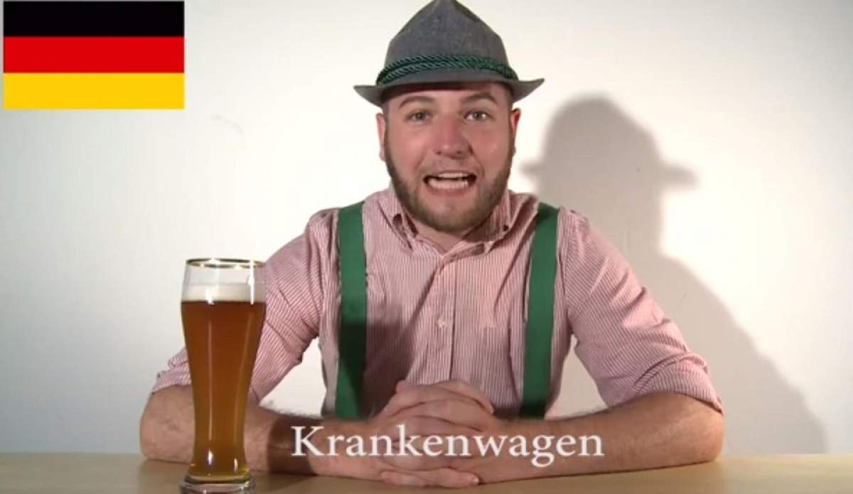 Uite cum sună germana comparativ cu alte limbi! Râzi cu lacrimi! VIDEO