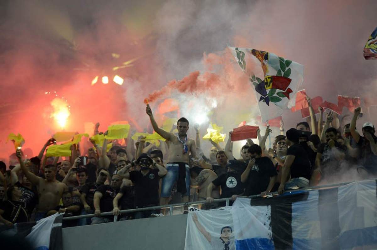 Bătaie între galerii la derby-ul Steaua-Dinamo