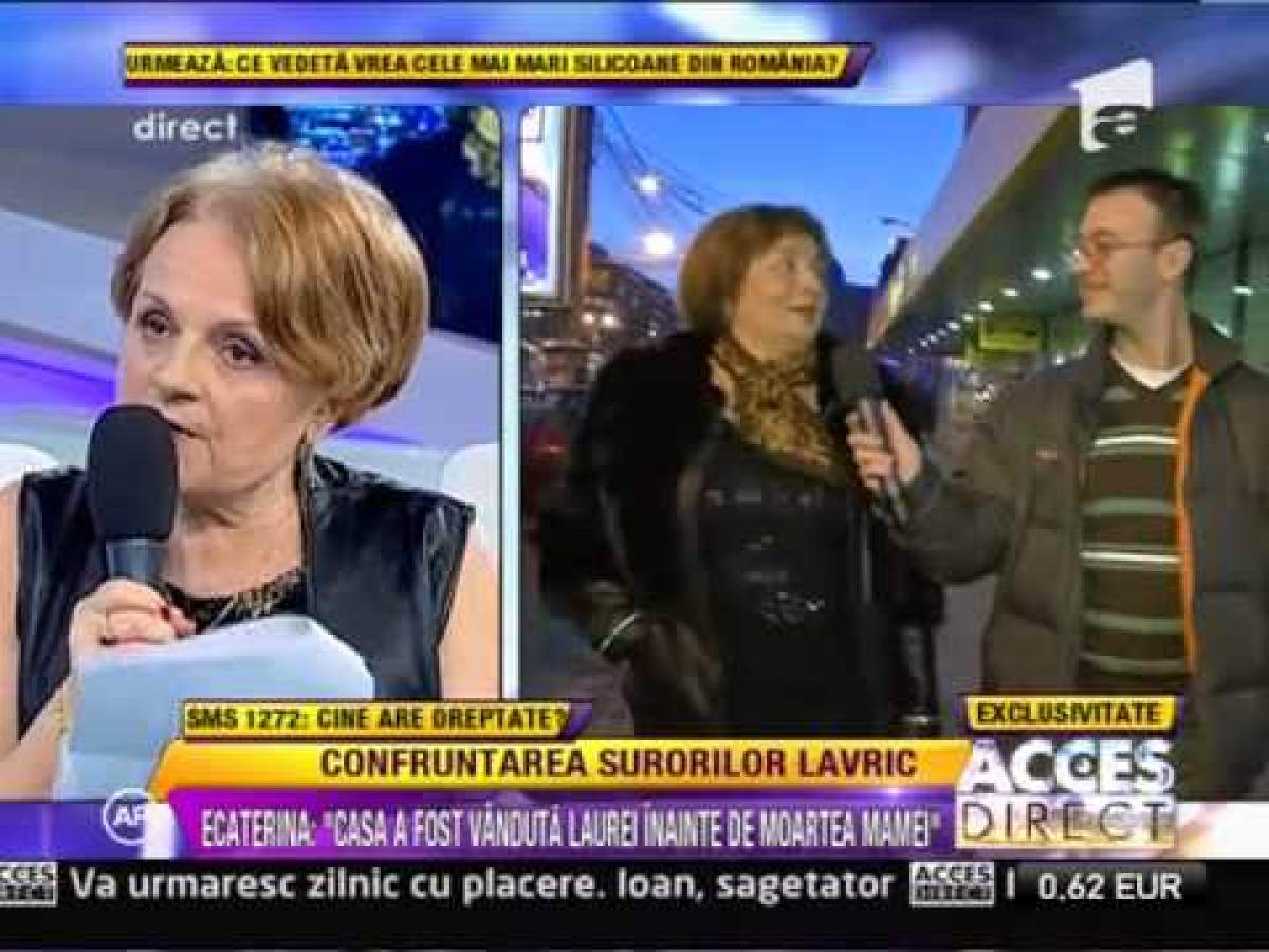 EXCLUSIV! Scandalul dintre surorile Lavric continuă! Laura: "Nu mă împac cu ea nici moartă!"