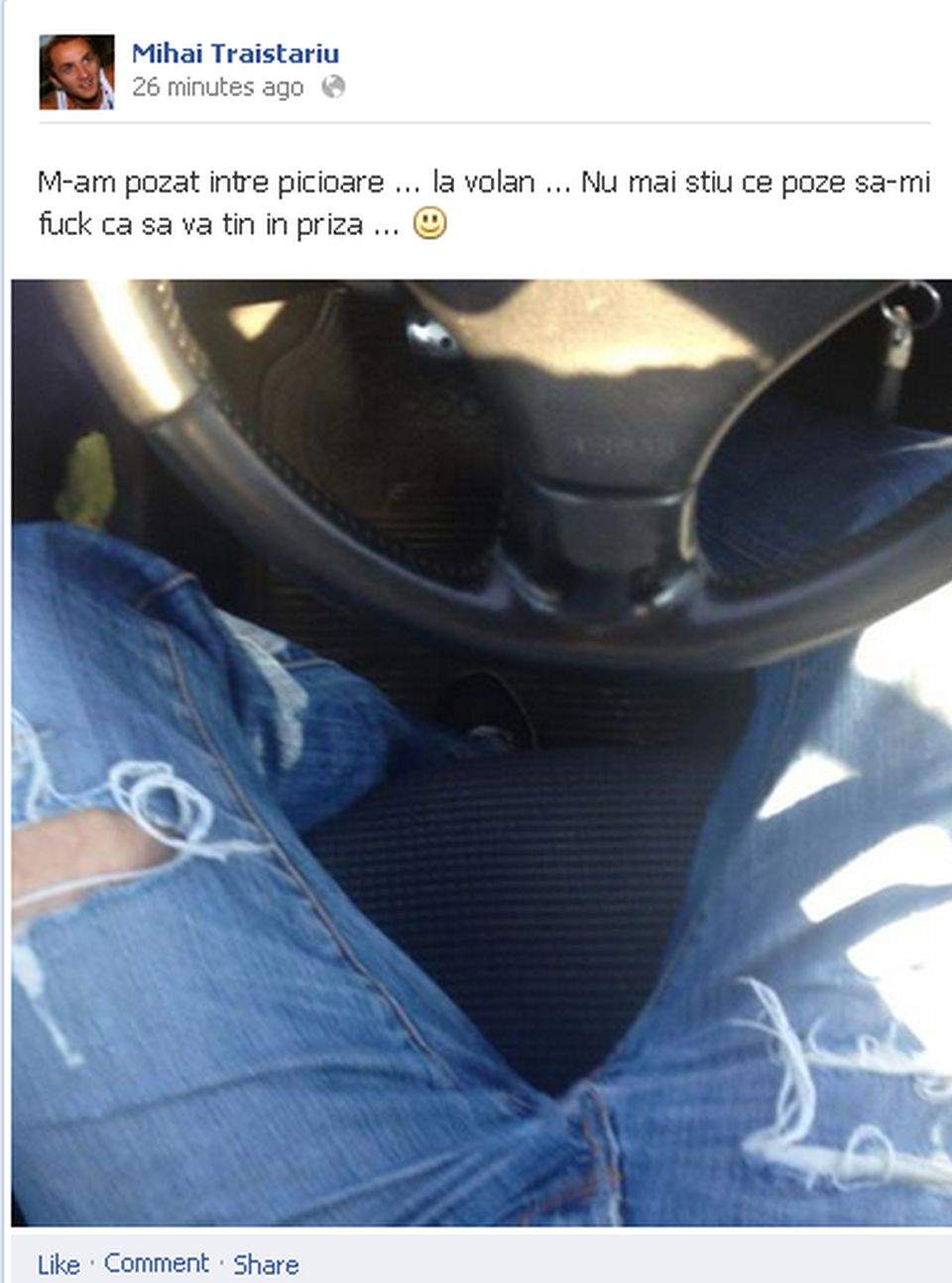 "M-am pozat între picioare" Mihai Traistariu este în stare de orice pentru a se face remarcat