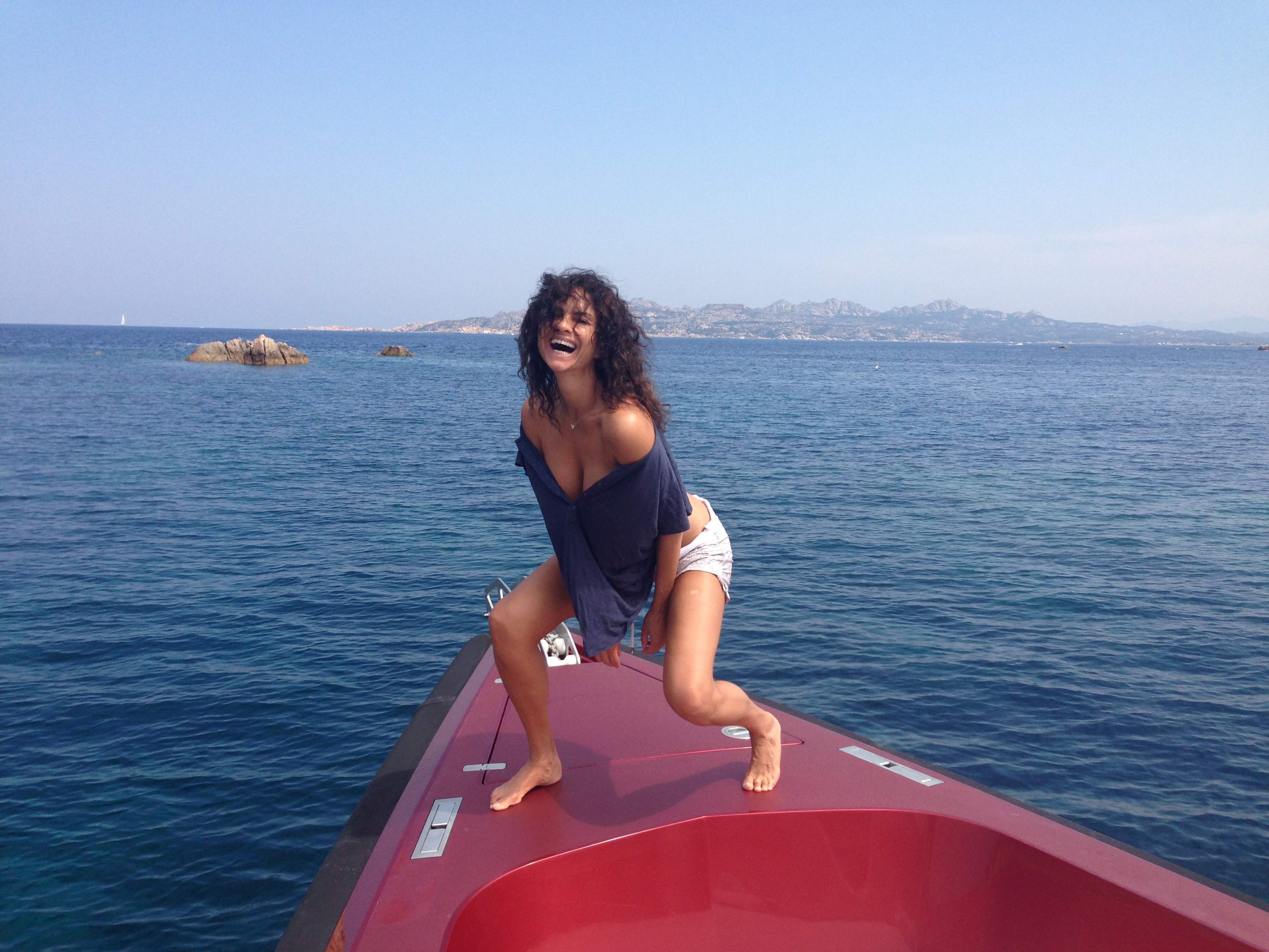 Ramona Bădescu, apariţie de senzaţie în Calabria / Galerie FOTO fierbinte