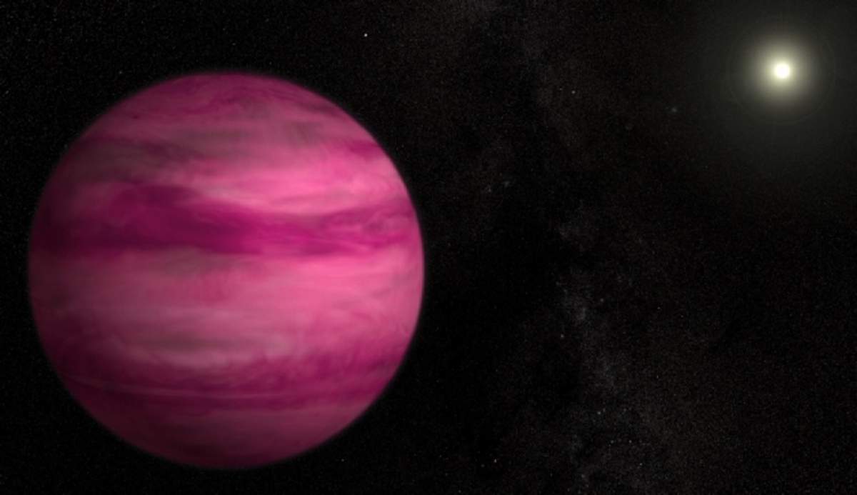 NASA a descoperit cea mai mică exoplanetă! Şi e şi o finuţă: are culoarea roz! Culmea, nu e o glumă!