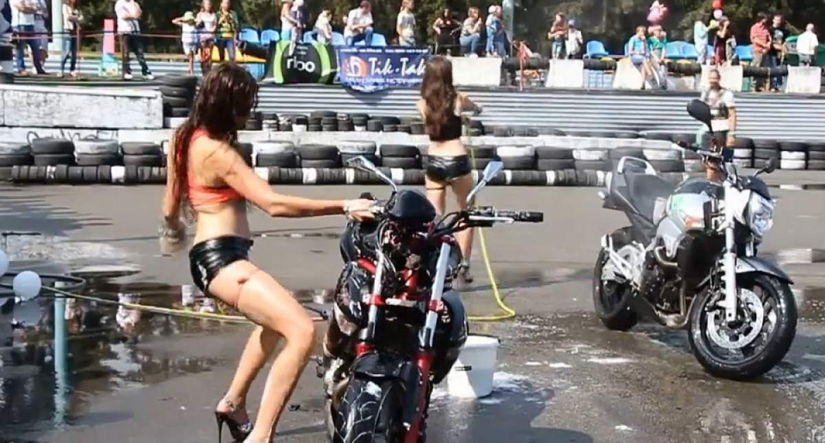 Motor cu surprize! Video