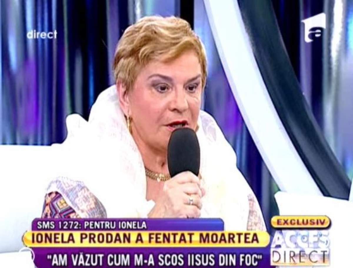 Ionela Prodan: "Am văzut cum m-a scos Iisus din foc". Vezi povestea cântăreţei de când se afla între viaţă şi moarte!