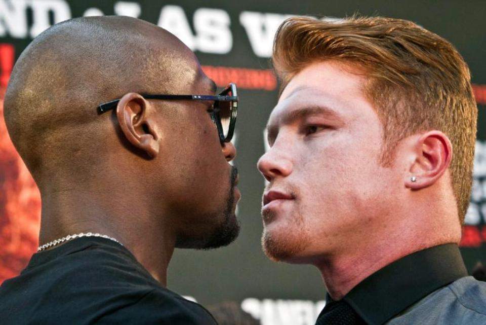 Mayweather l-a bătut măr pe Canelo Alvarez şi a câştigat cea mai mare bursă din istoria boxului